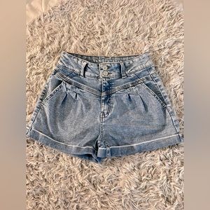 Denim mom shorts size 5